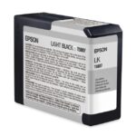 Картридж оригинальный серый (light black) Epson T5807 / C13T580700, емкость 80 мл.