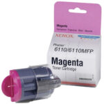 Картридж оригинальный пурпурный (magenta) Xerox 106R01205 (Phaser 6110), ресурс 1000 стр.