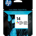 Картридж оригинальный HP C5010DE (№14) Color, объем 23 мл.