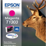 Картридж оригинальный (блистер) пурпурный (magenta) Epson T1303 XL / C13T13034010, объем 10,1 мл.
