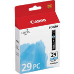 Картридж оригинальный фотографический голубой (photo cyan) Canon PGI-29PC, емкость 36 мл.