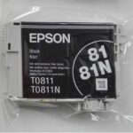 Картридж оригинальный (блистер) (повышенной емкости) черный (black) Epson T0811 / C13T08114A, объем 11,1 мл