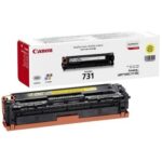 Картридж оригинальный желтый (yellow) Canon Cartridge 731 Y, ресурс 1400 стр.