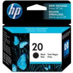 Картридж оригинальный черный HP C6614D (№20) Black, объем 28 мл.