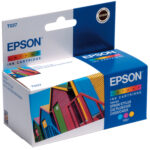 Картридж оригинальный (блистер) цветной Еpson T037 color, ресурс 180 стр.