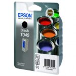 Комплект оригинальный Epson T040140BA (черный + цветной)
