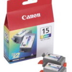 Картридж оригинальный цветной Canon BCI-15 Color, ресурс 100 стр. (1 шт.)