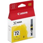 Картридж оригинальный желтый (yellow) Canon PGI-72Y, объем 14 мл.