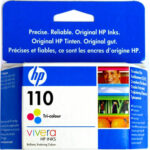 Картридж оригинальный цветной HP CB304AE (№110) Color, емкость 5 мл.