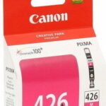 Картридж оригинальный пурпурный (magenta) Canon CLI-426M, ресурс 440 стр.