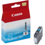 Картридж оригинальный голубой (cyan) Canon CLI-8C, ресурс 490 стр.