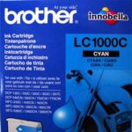 Картридж оригинальный голубой (cyan) Brother LC-1000C, ресурс 400 стр.