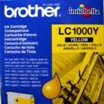 Картридж оригинальный желтый (yellow) Brother LC-1000Y, ресурс 400 стр.
