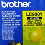 Картридж оригинальный желтый (yellow) Brother LC-900Y, ресурс 400 стр.