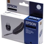 Картридж оригинальный (блистер) черный (black) Epson T0321, ресурс 620 стр.
