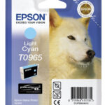 Картридж оригинальный (блистер) светло-голубой (light cyan) Epson T0965, объем 11,4 мл.