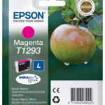 Картридж оригинальный (блистер) пурпурный (magenta) Epson T1293 / C13T12934010, объем 7 мл.